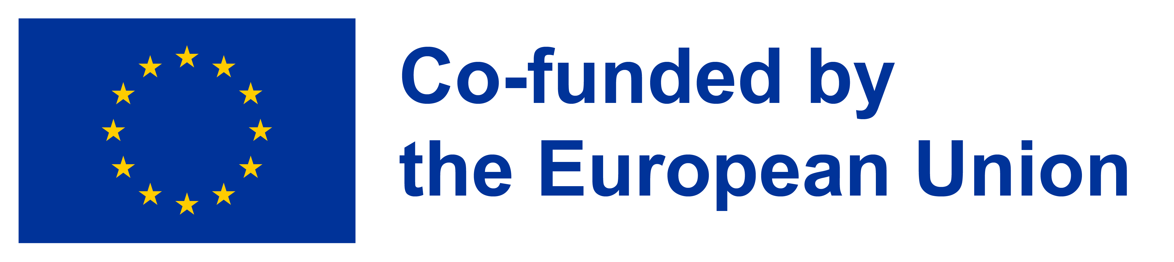 EU-logga med textet Co-funded by the European Union